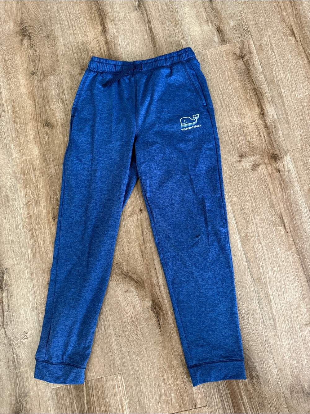 Vineyard Vines Kids Royal Blue Logo Jogger Sweatpants